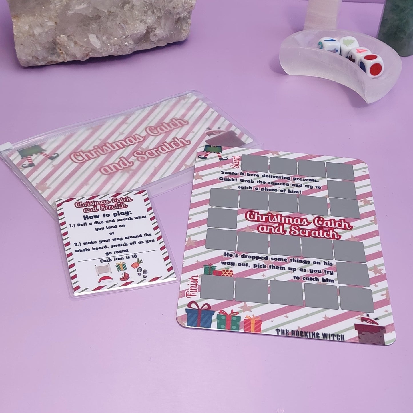 Christmas catch and scratch savings challenge