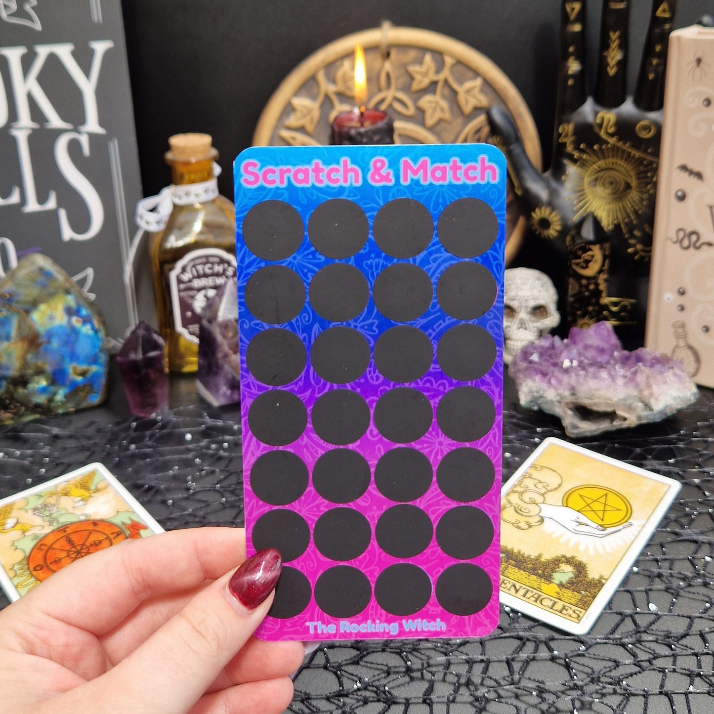 Scratch and Match, scratch off challenge