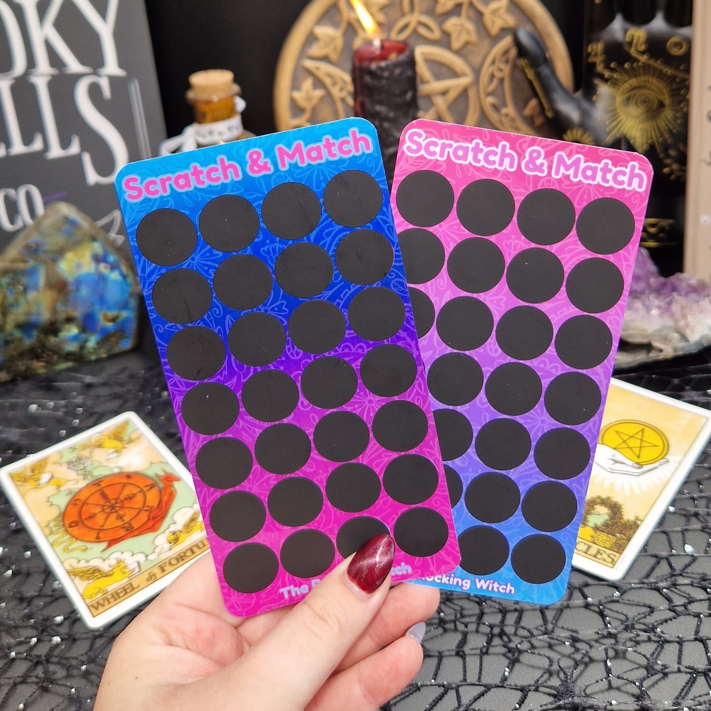 Scratch and Match, scratch off challenge