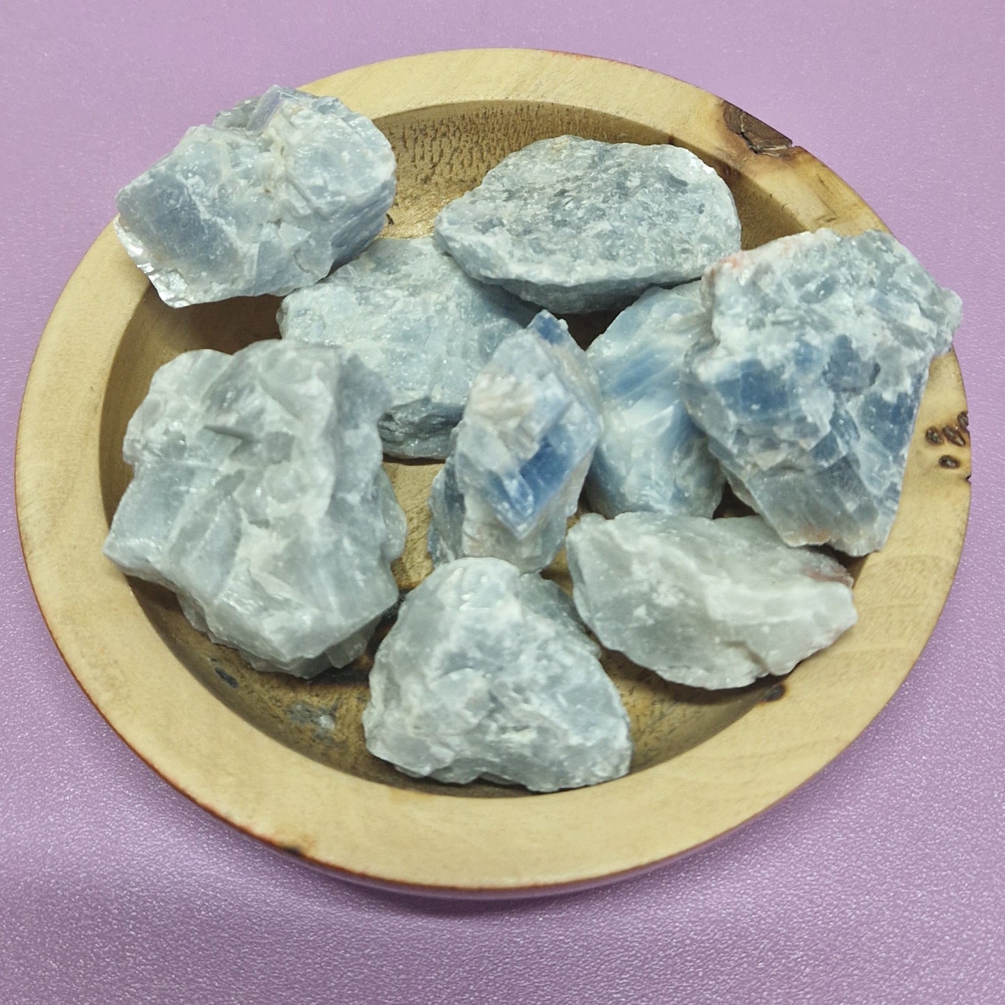 Raw Blue Calcite chunk