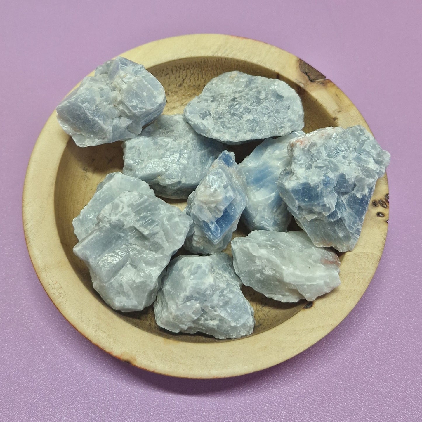 Raw Blue Calcite chunk