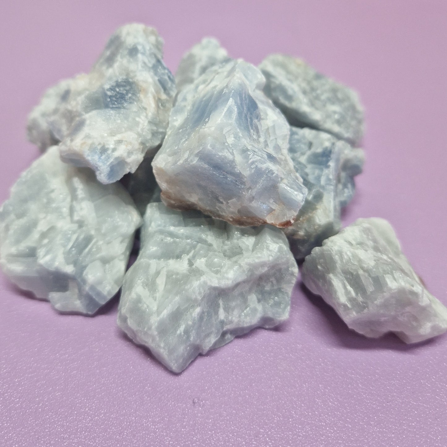 Raw Blue Calcite chunk