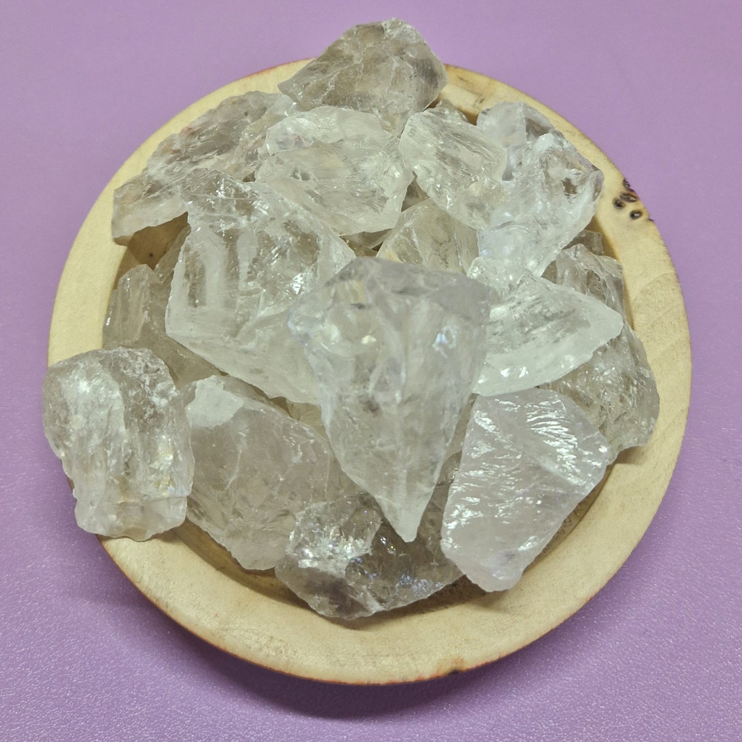 Raw clear quartz chunk
