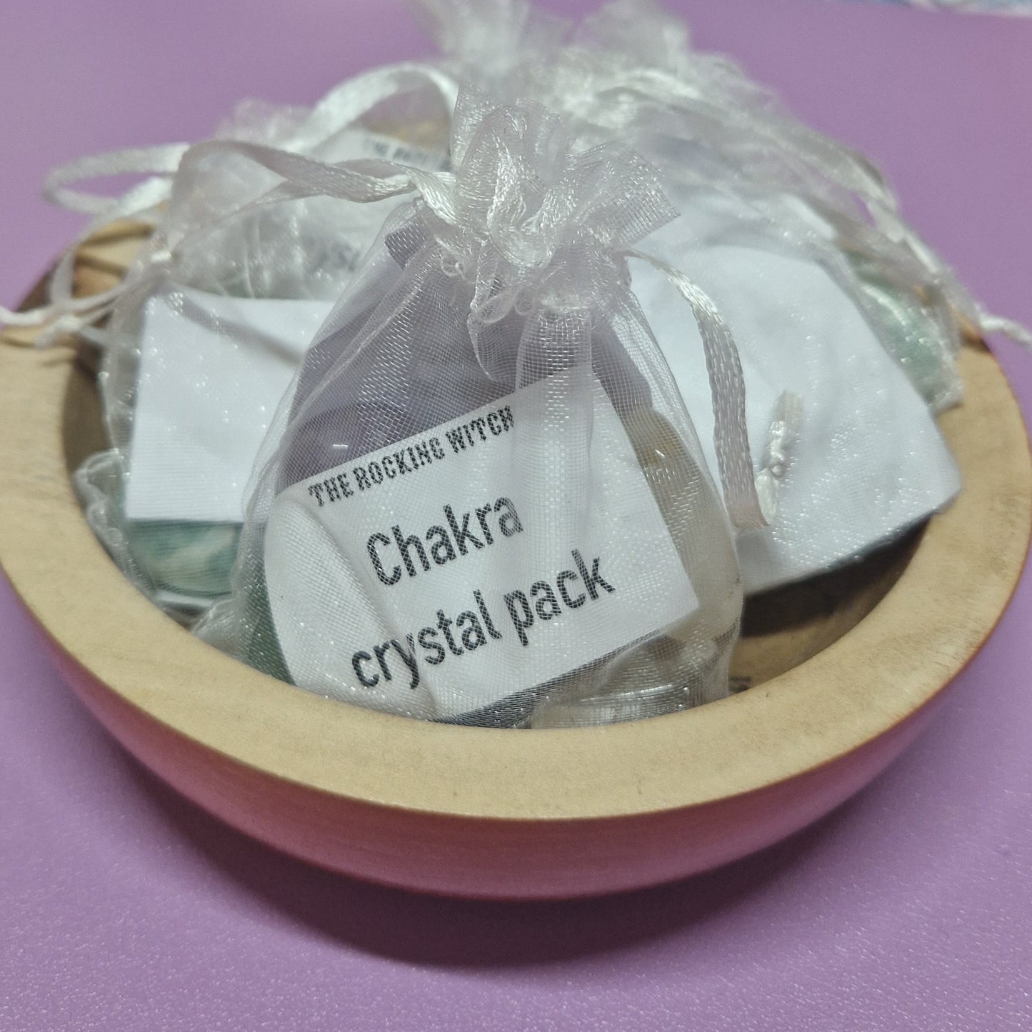 Chakra crystal pack