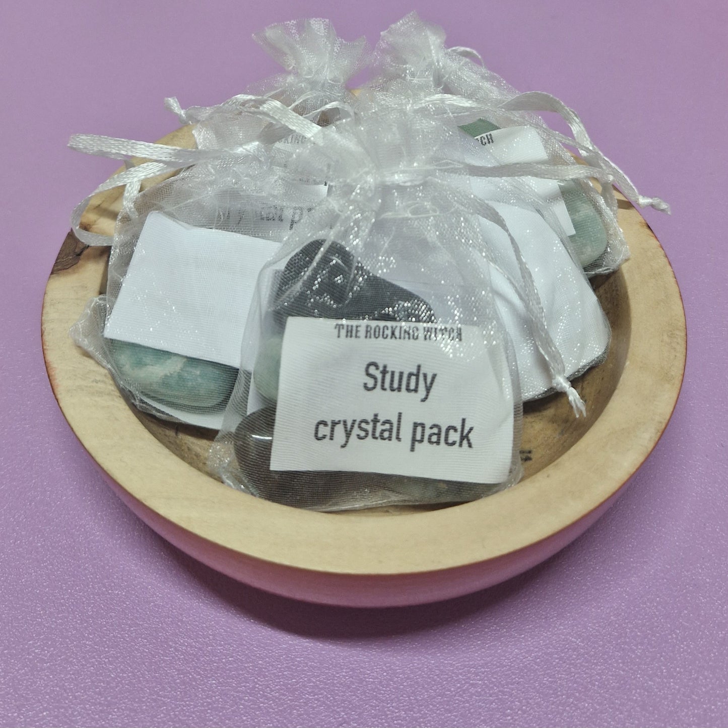 Study crystal pack