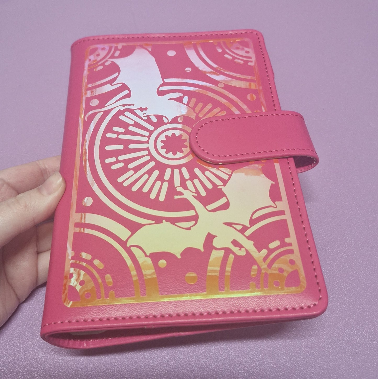 A6 Budget Binder with vinyl design