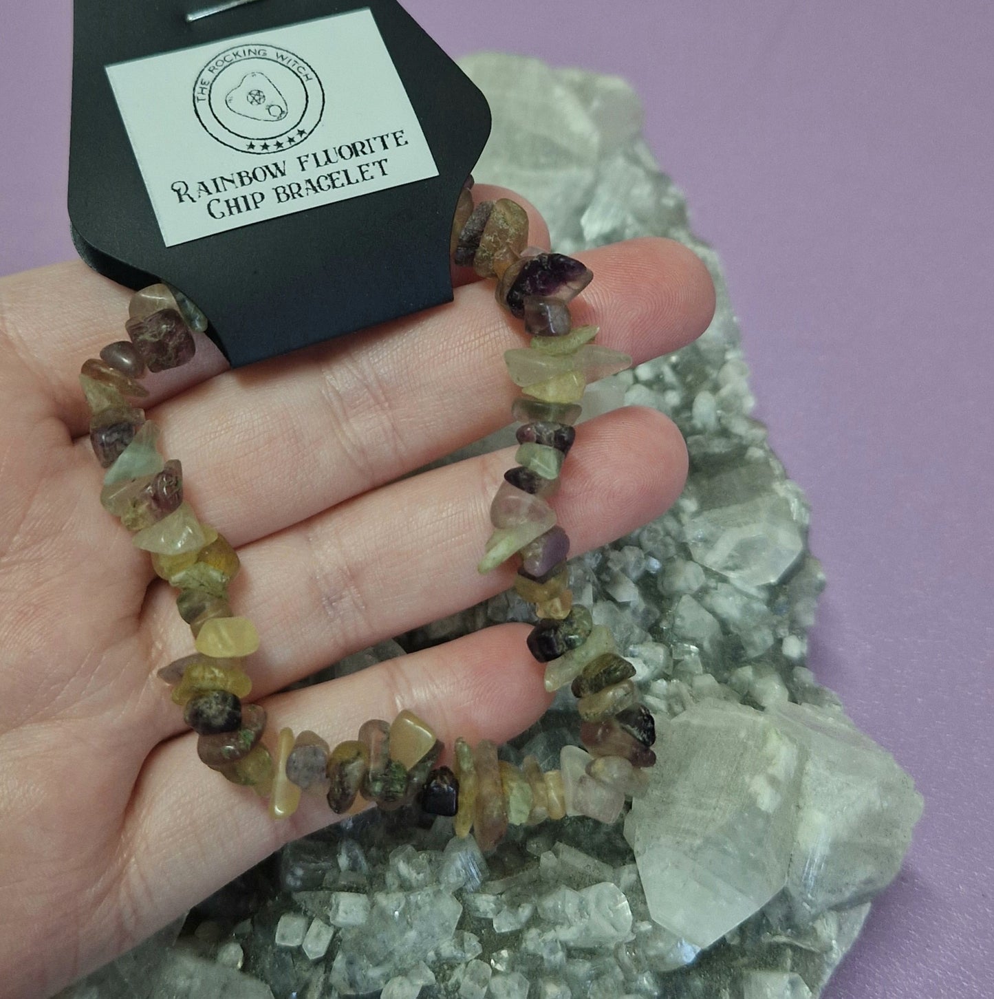Crystal Chip Bracelet