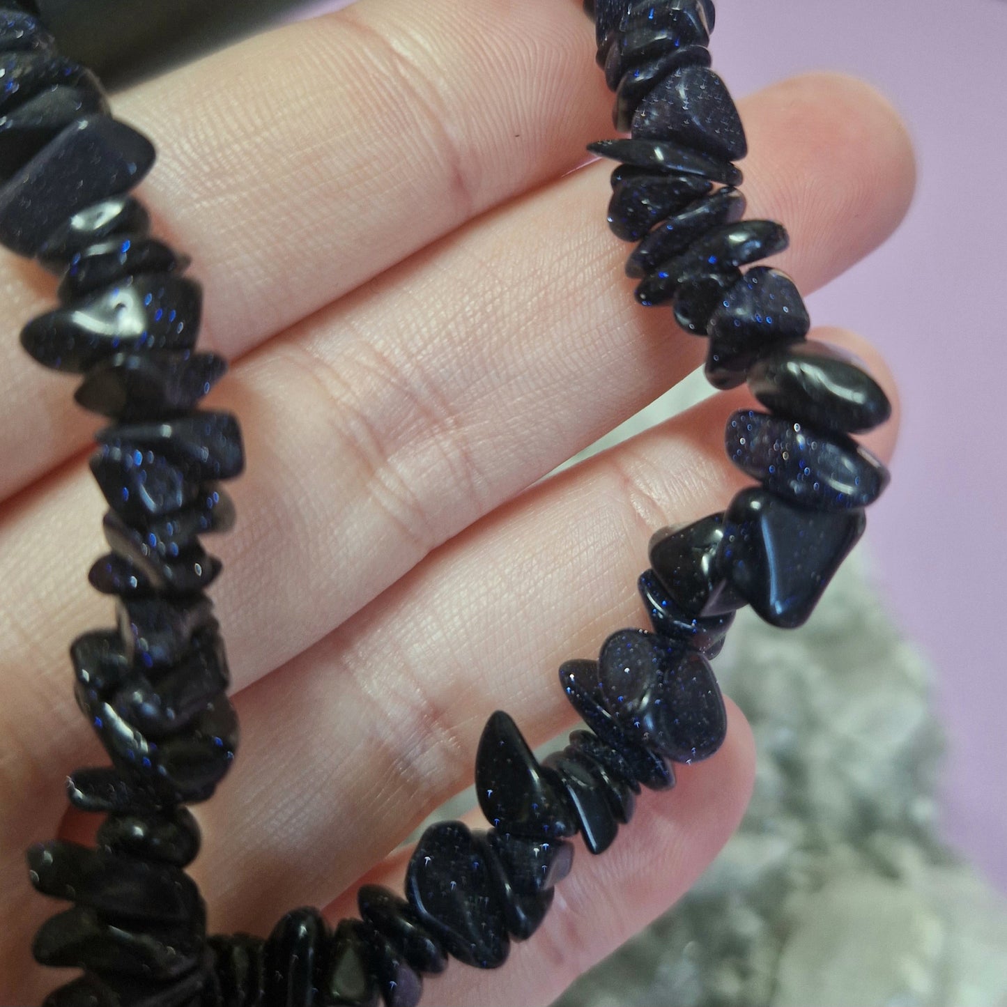 Crystal Chip Bracelet
