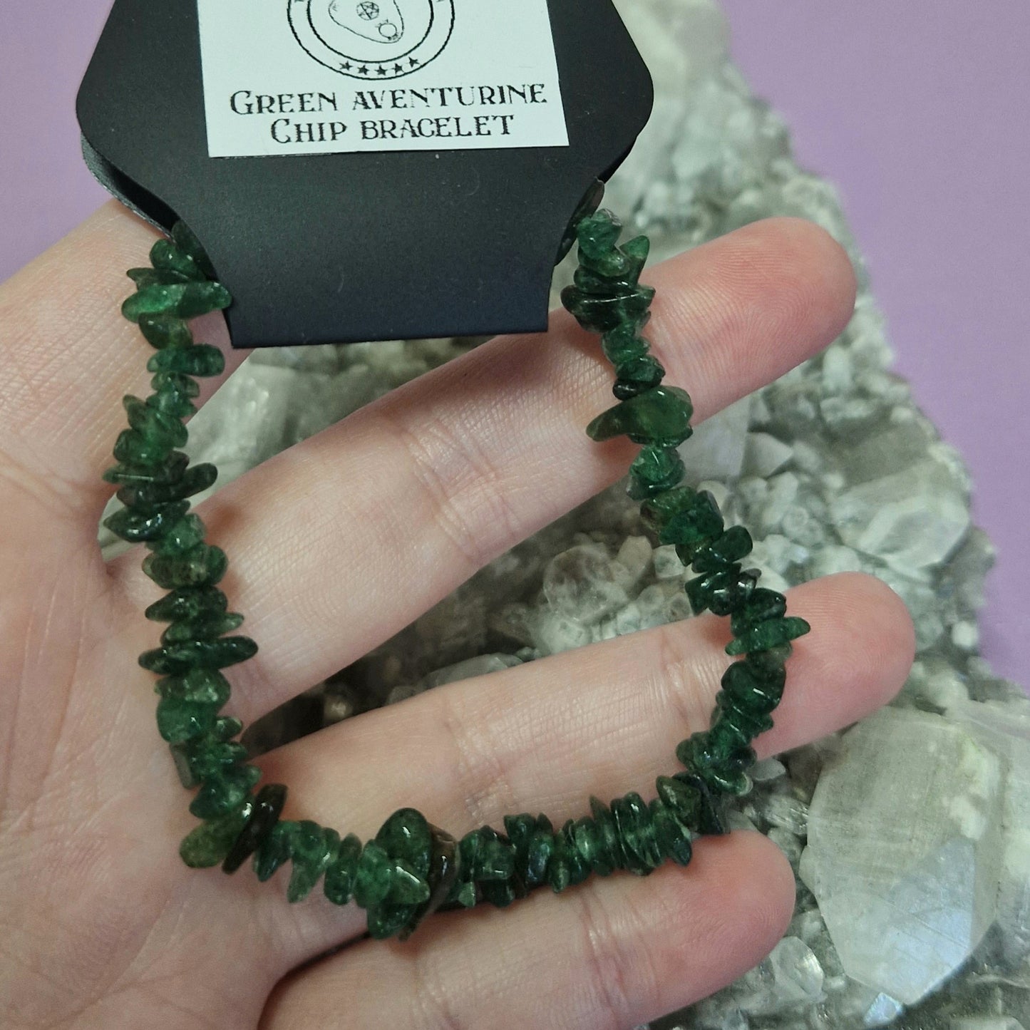 Crystal Chip Bracelet