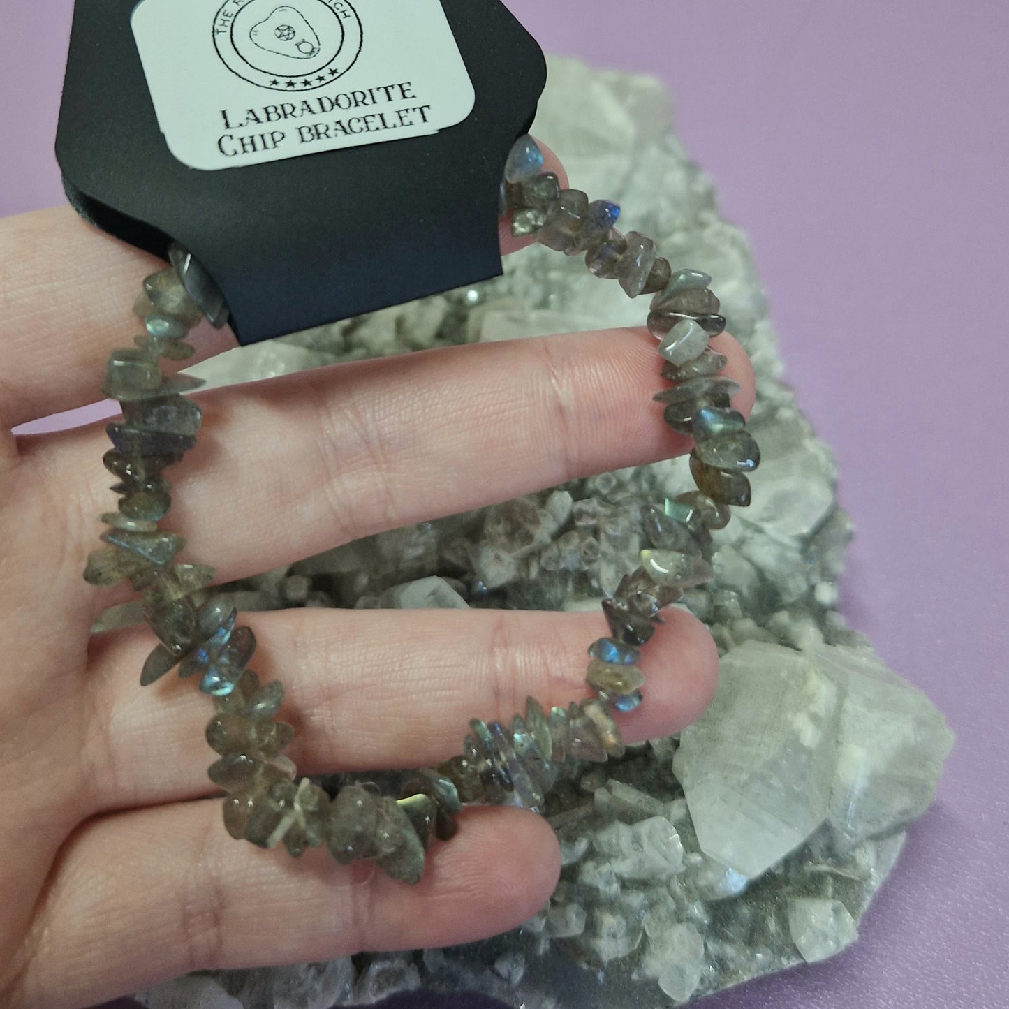 Crystal Chip Bracelet
