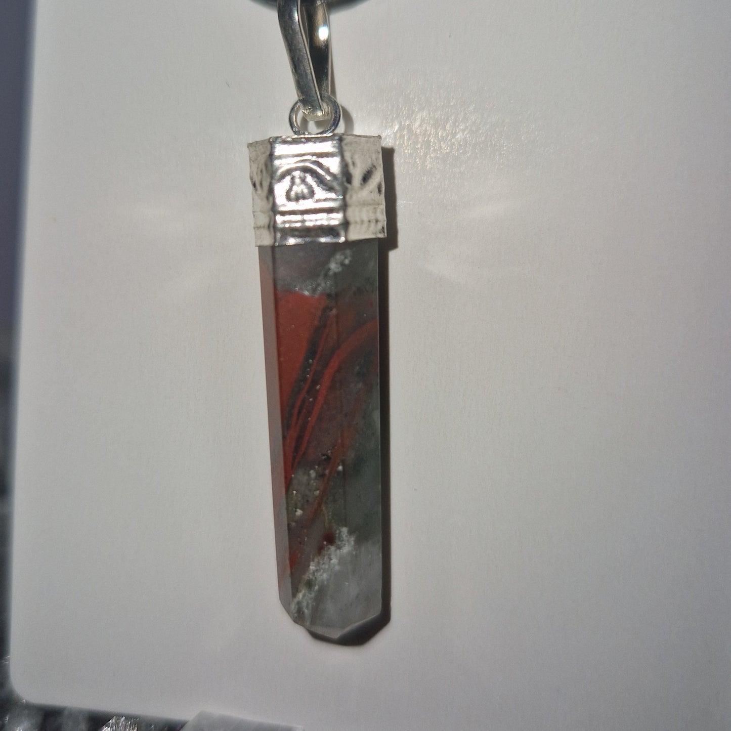Crystal point necklace