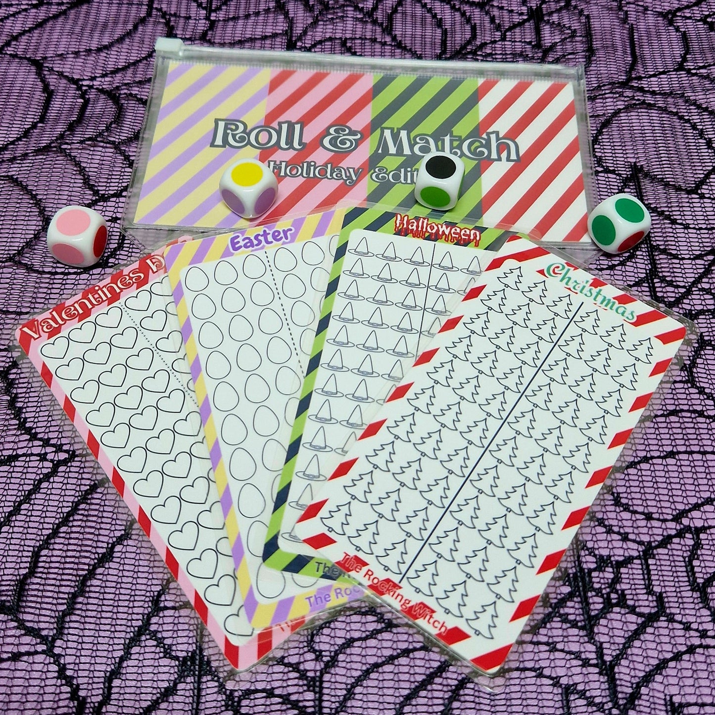 Holiday Roll & Match set