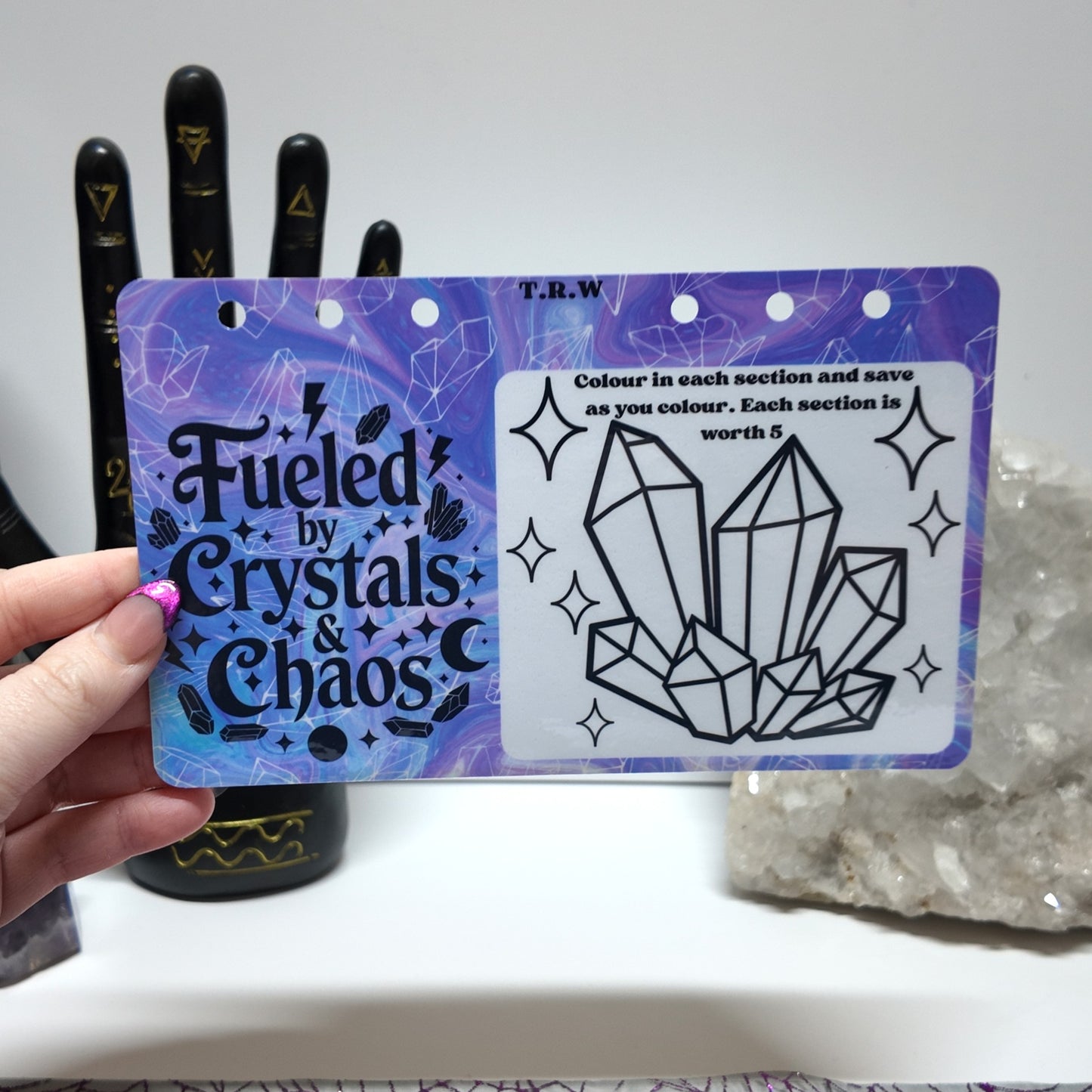 Fueled by crystals & chaos savings challenge