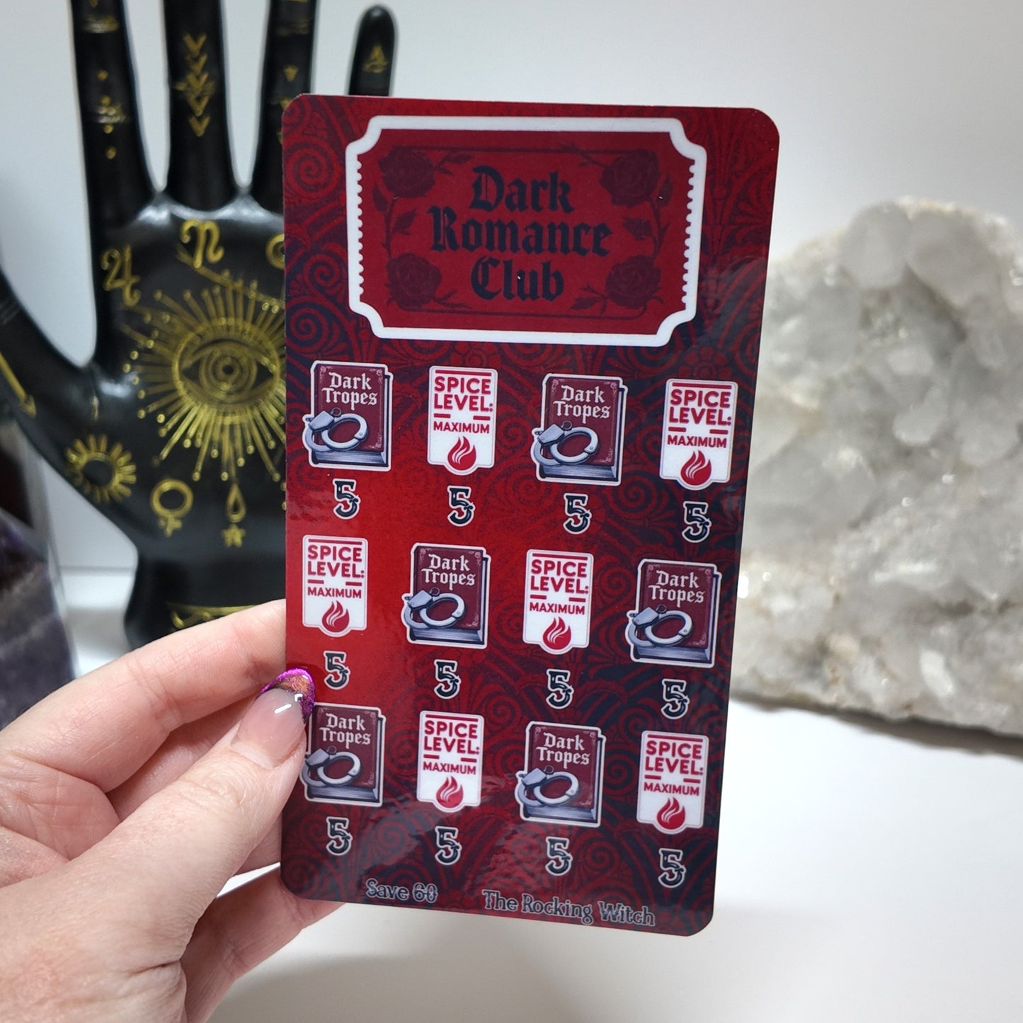 Dark Romance Club savings challenge