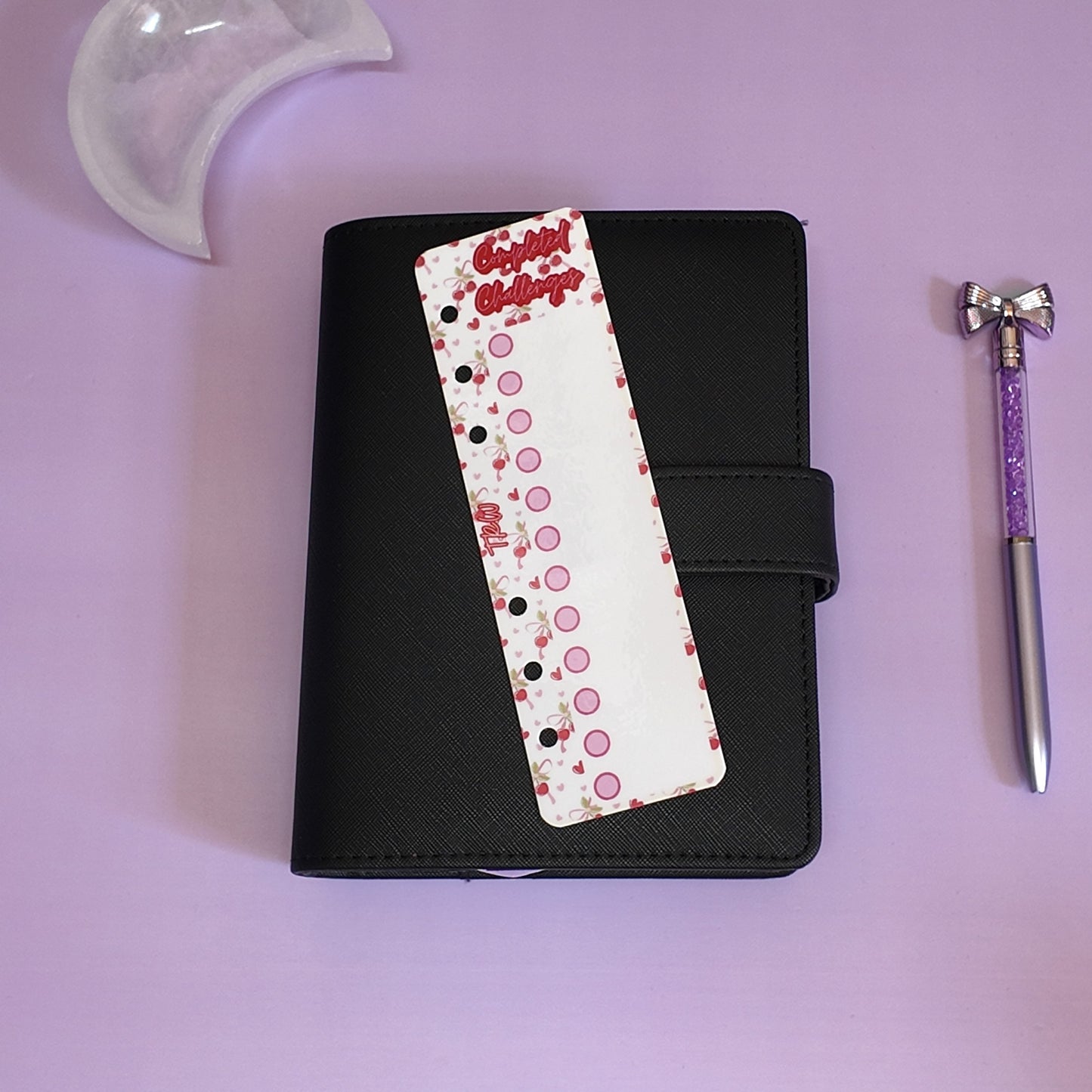 Completed challenge bookmark tracker