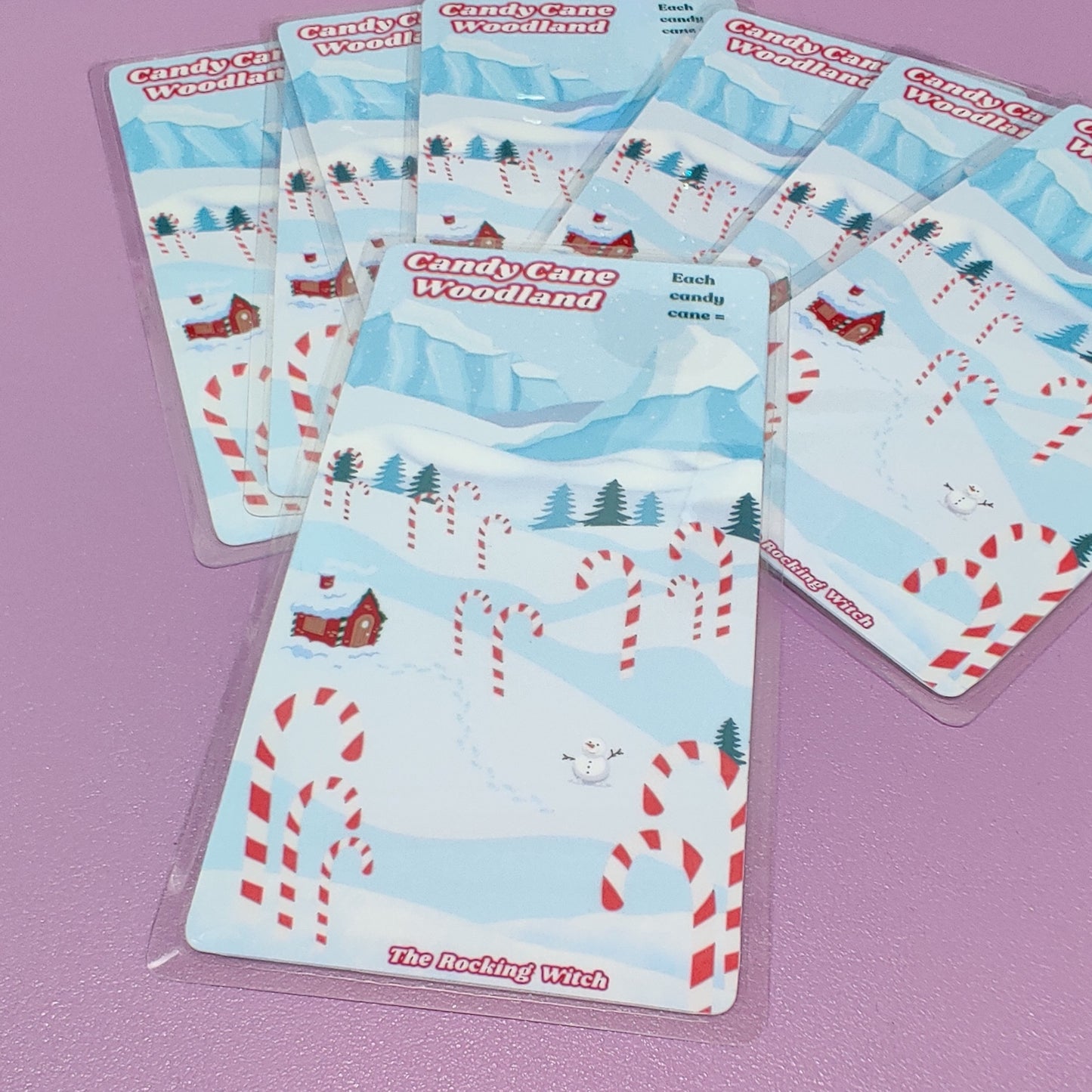 Candy cane Woodland savings challenge
