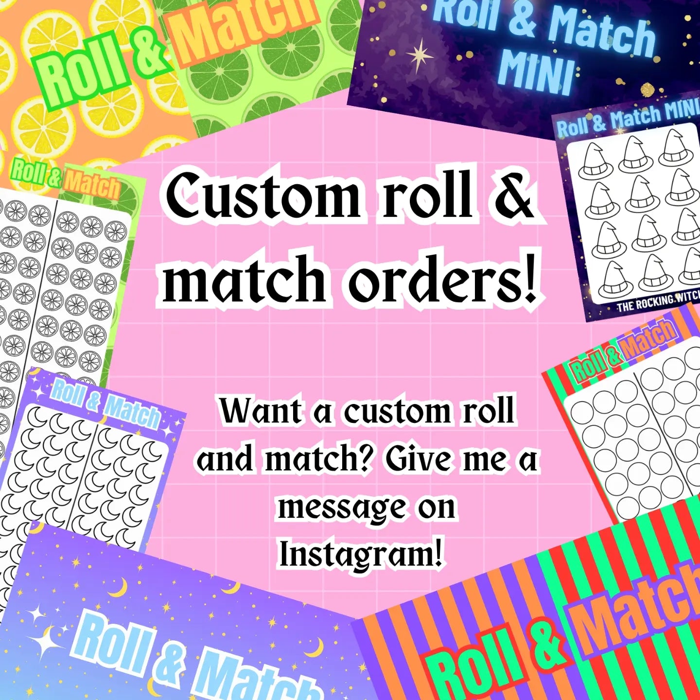 Seasonal Roll & Match set