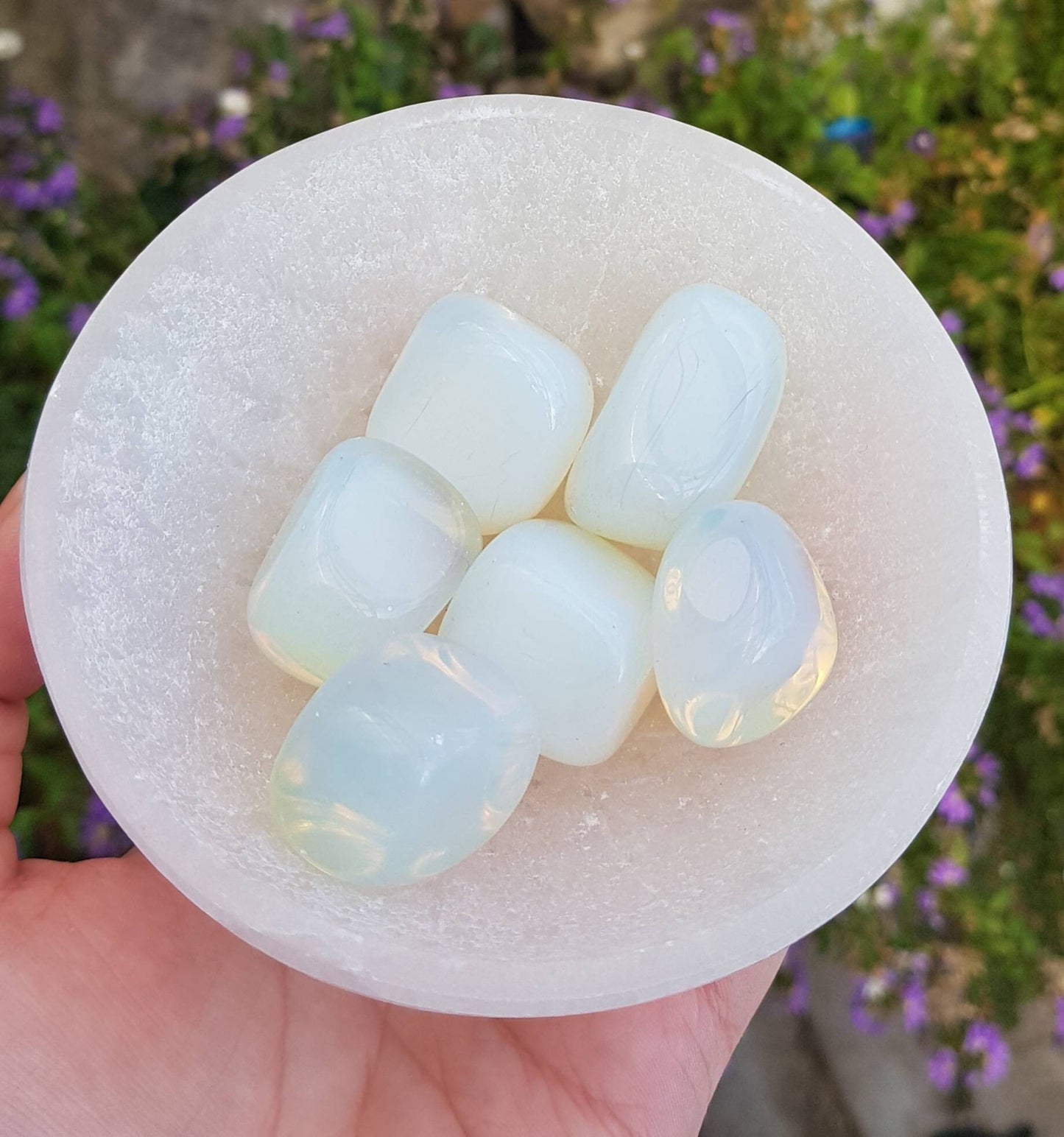 Opalite tumble stone