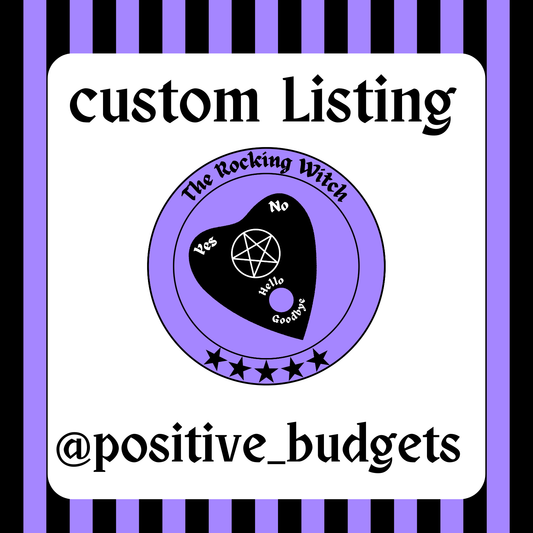 Custom listing for @positive_budgets