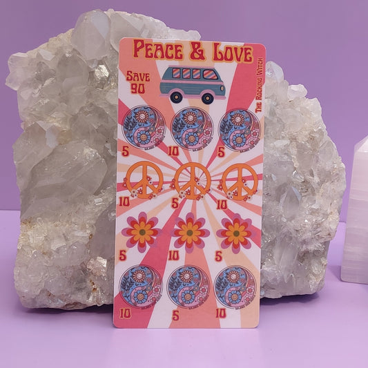 Peace & Love savings challenge