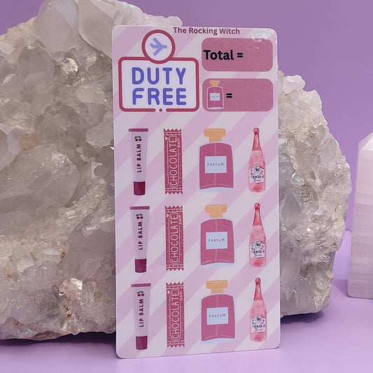 Duty Free tracker
