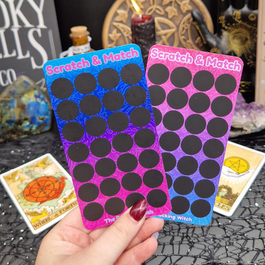 Scratch and Match, scratch off challenge