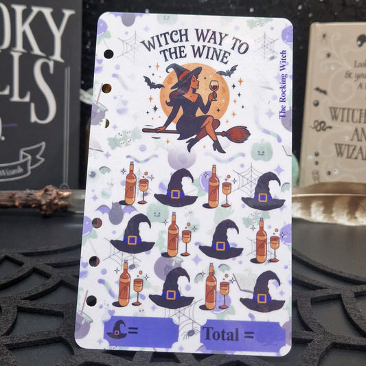 Witch way to the wine savings tracker