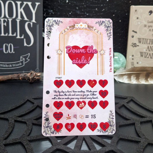 Down the aisle! Savings challenge