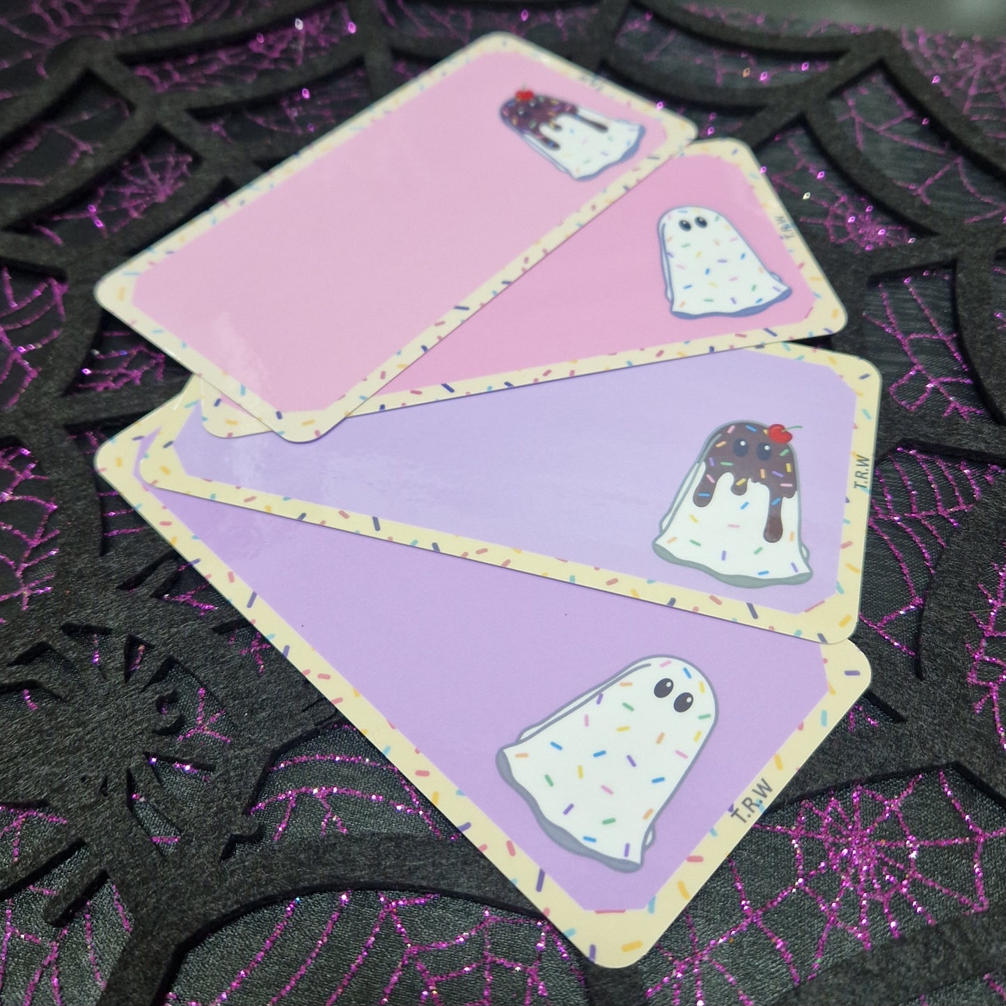 Sprinkle Spirit blank placeholders. Set of 4