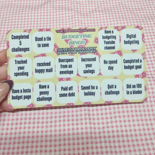 Bingo savings challenges