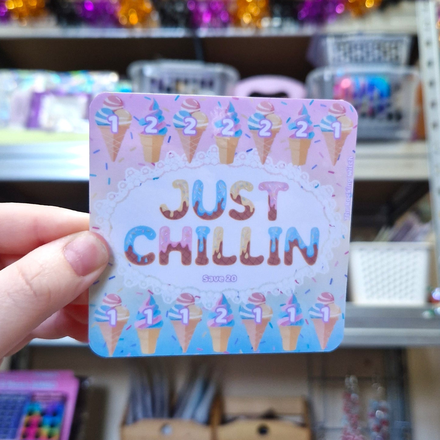 Just chillin mini challenge