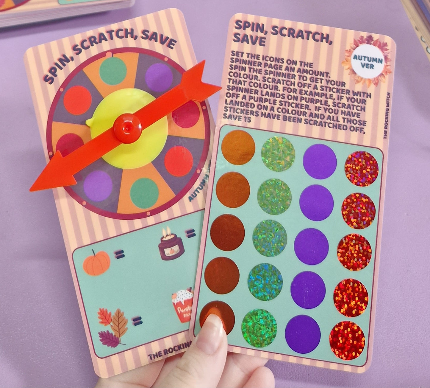 Spin, Scratch, Spin Autumn Version