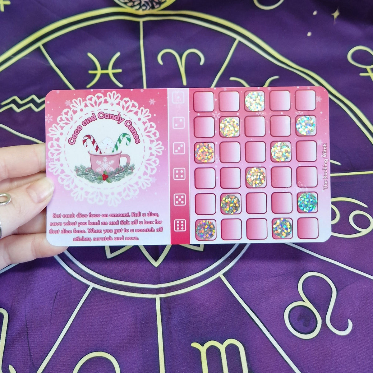 Coco and candy canes savings challenge