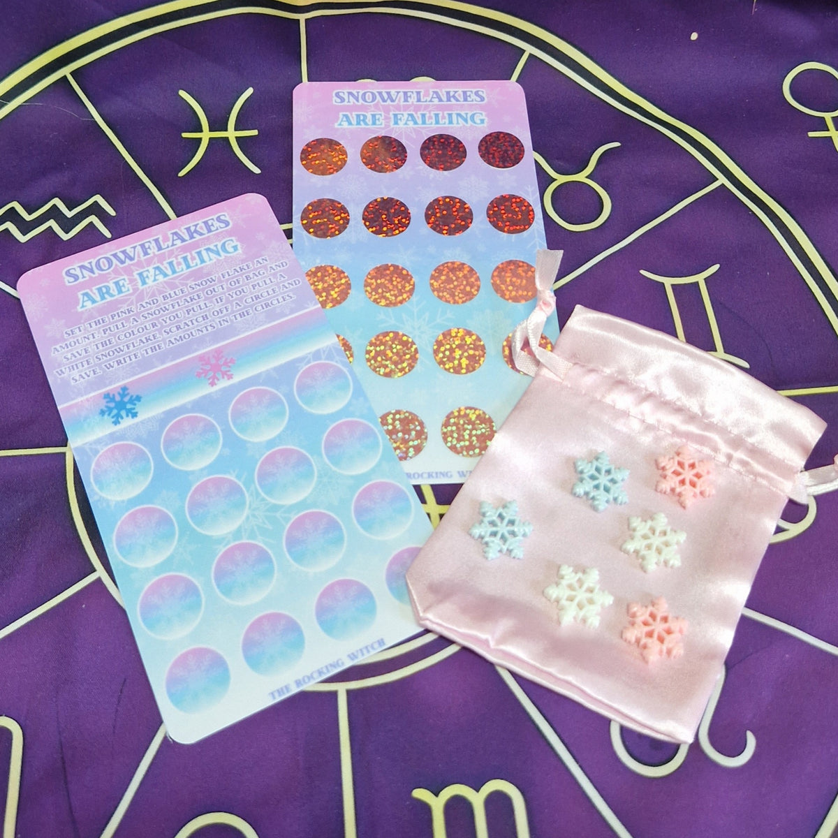 Snowflakes are falling savings challenge