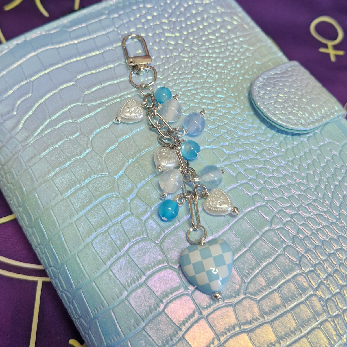 Check Heart binder charms