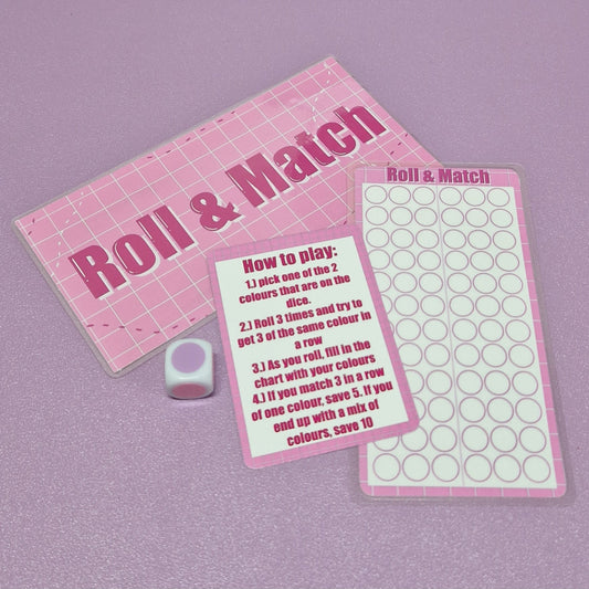 Roll & match savings challenge