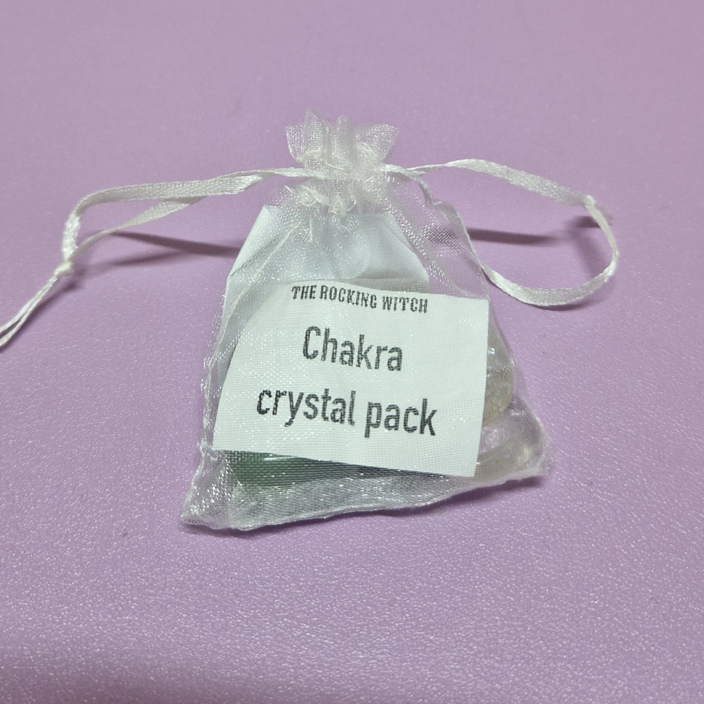 Chakra crystal pack