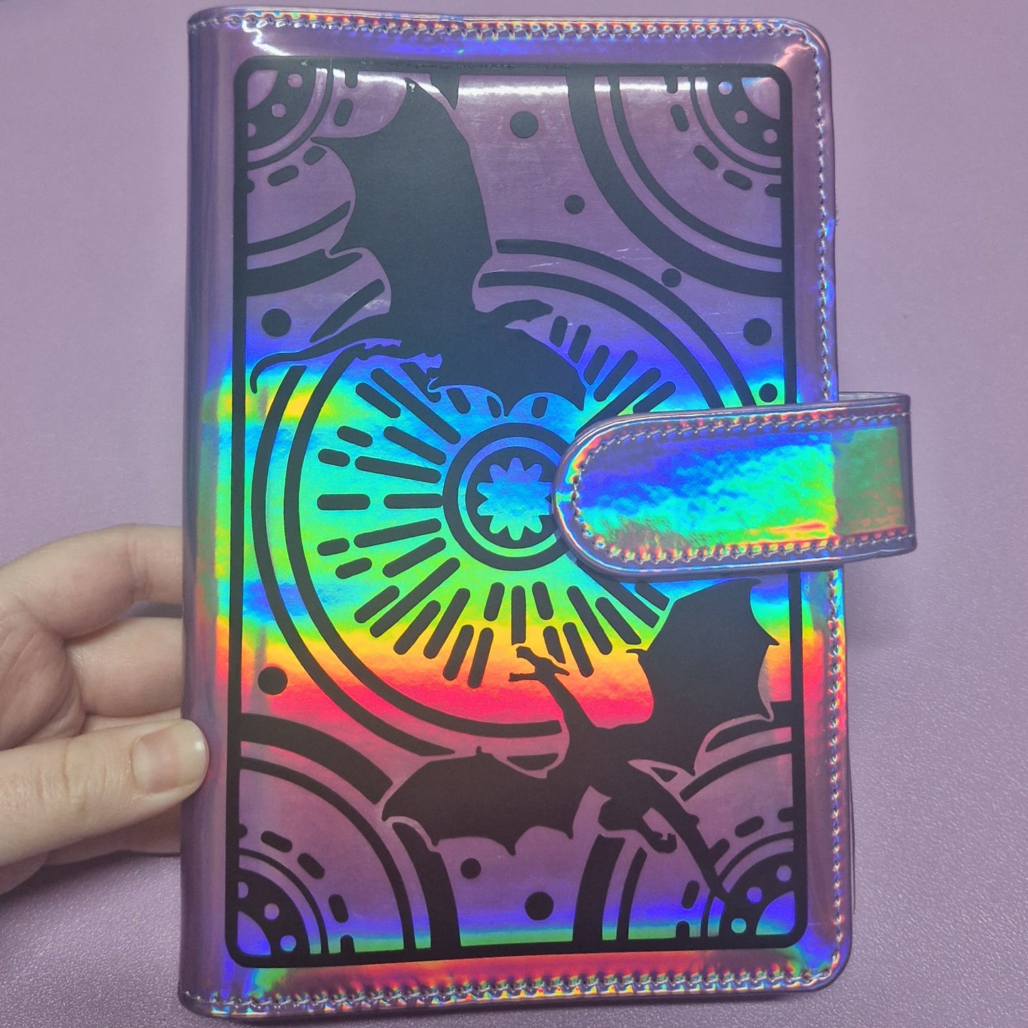 A6 Budget Binder with vinyl design