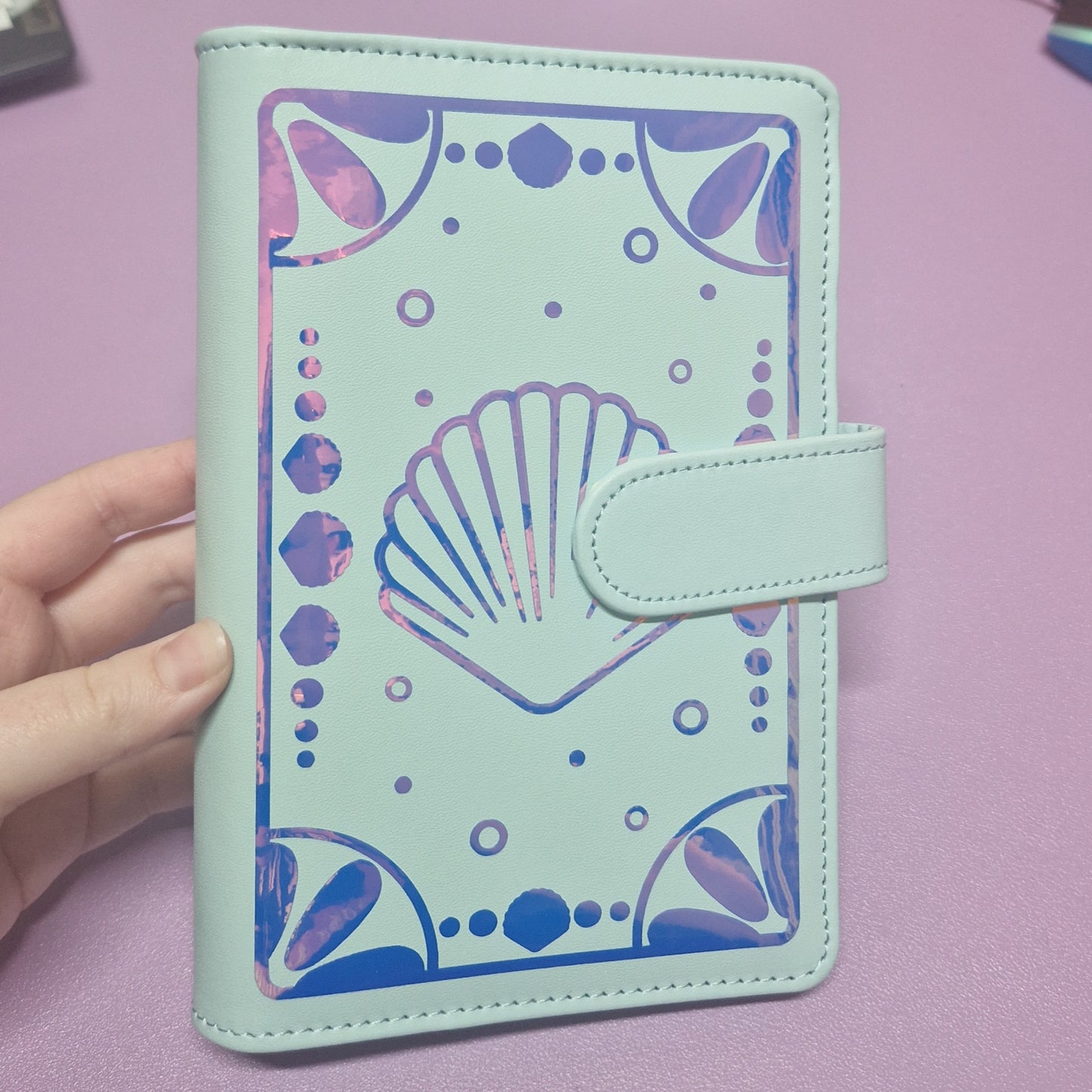 A6 Budget Binder with vinyl design