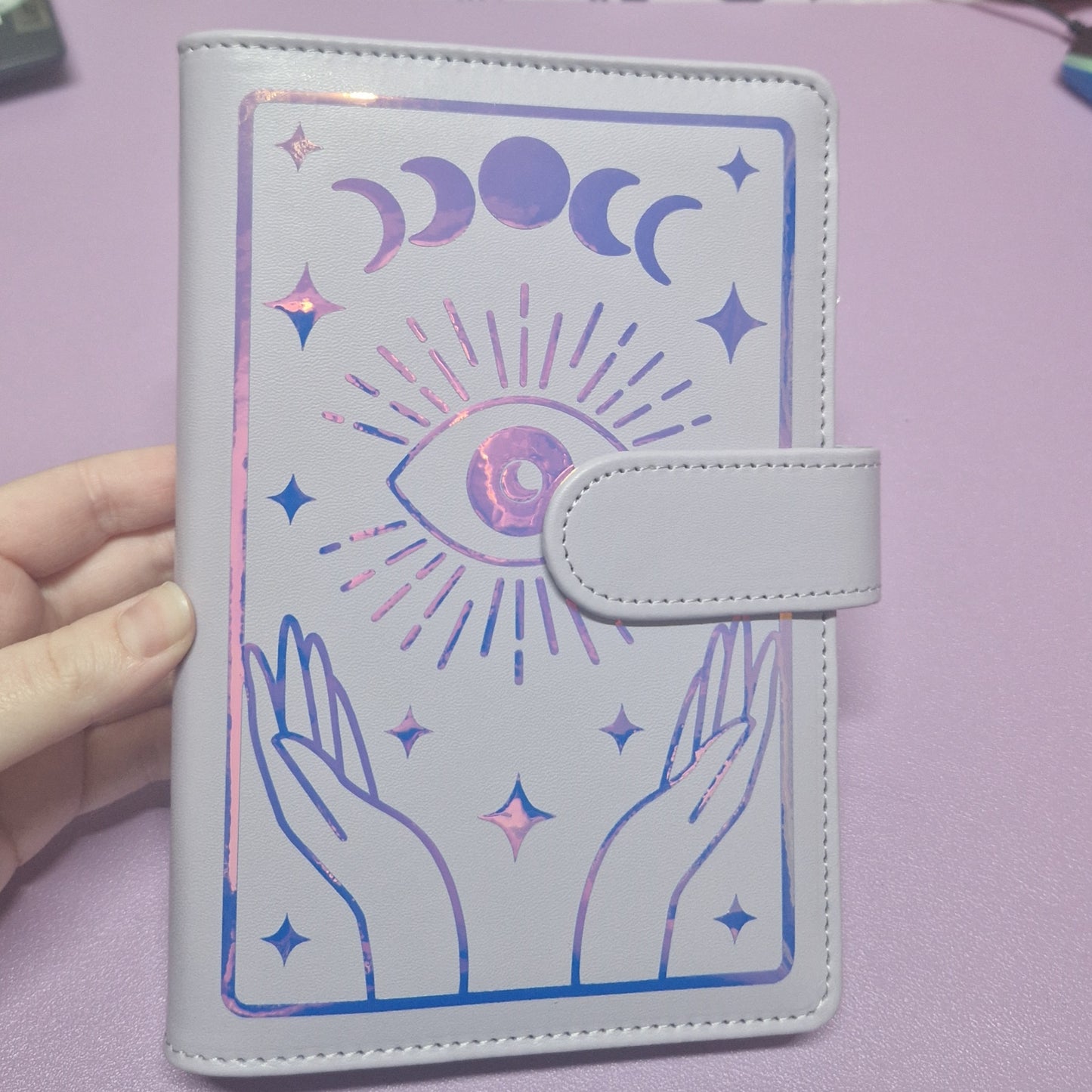 A6 Budget Binder with vinyl design