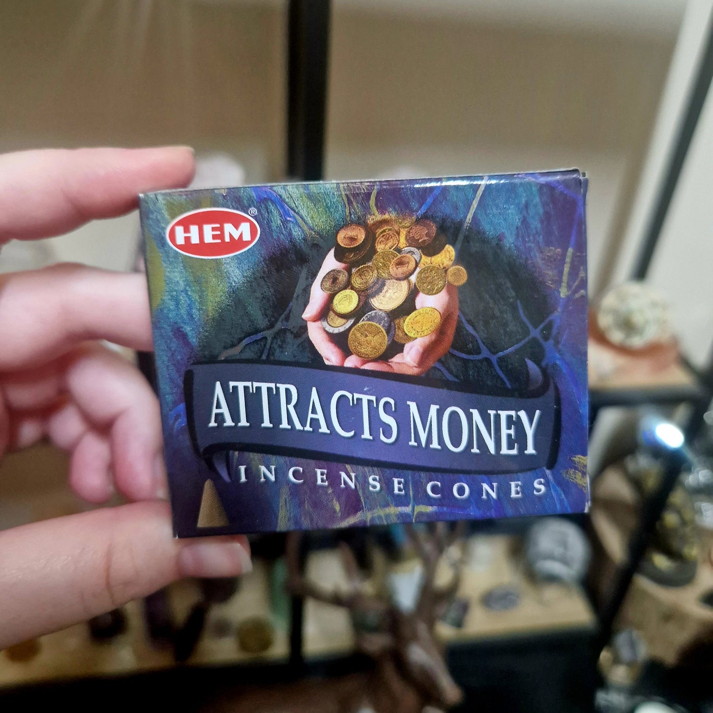 Attracts Money Incense Cones