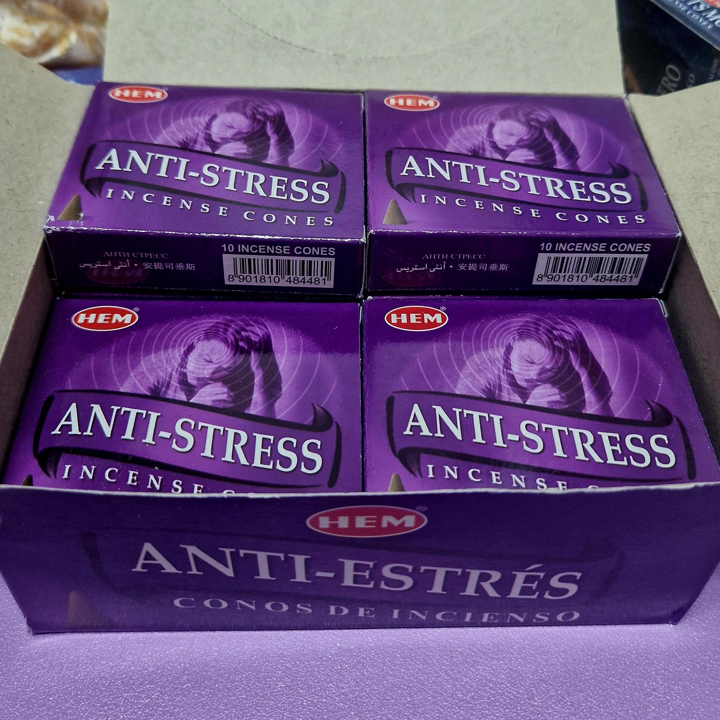 Anti stress Incense Cones