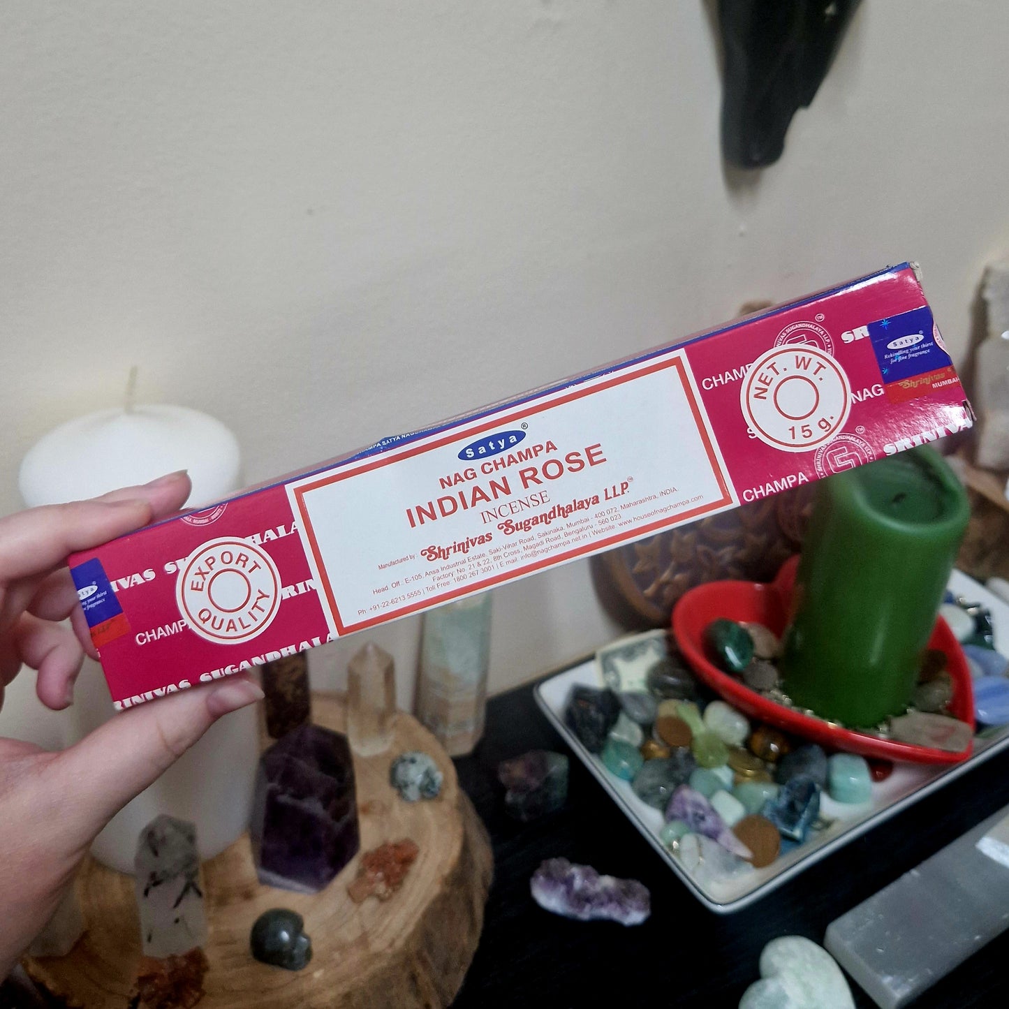 Indian Rose Incense Sticks