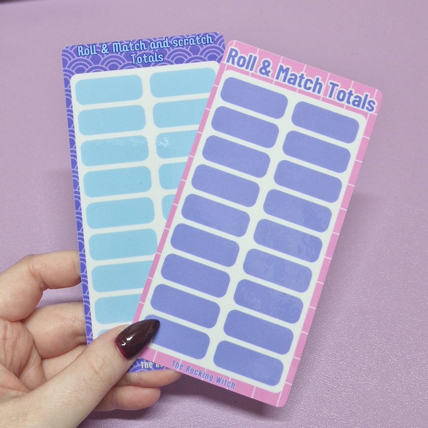 Roll and match totals savings tracker