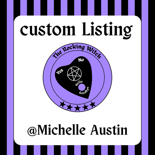 Custom Listing for @Michelle Austin