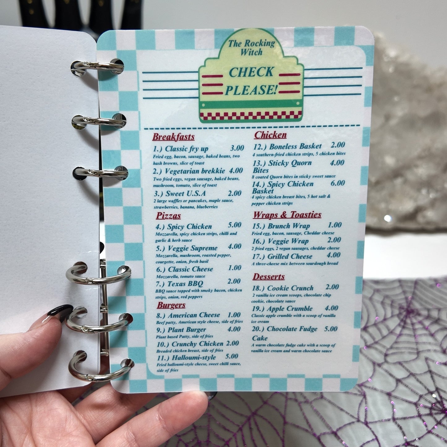 Check please! savings challenge Booklet