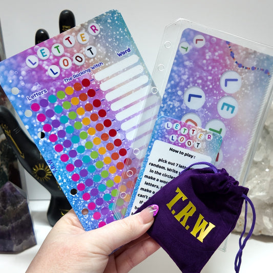 Letter Loot savings challenge