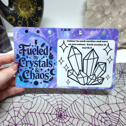 Fueled by crystals & chaos savings challenge