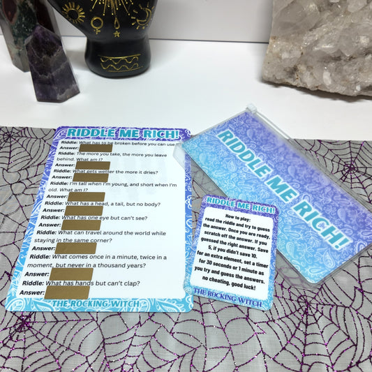 Riddle me rich! savings challenge