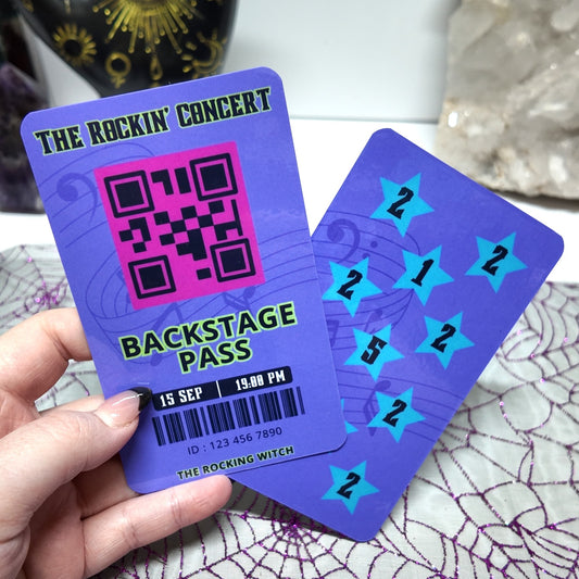 Backstage pass savings challenge